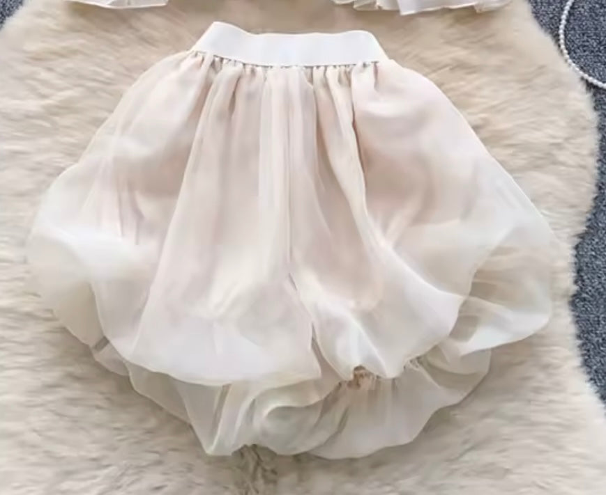 Ensemble bouffant fluide