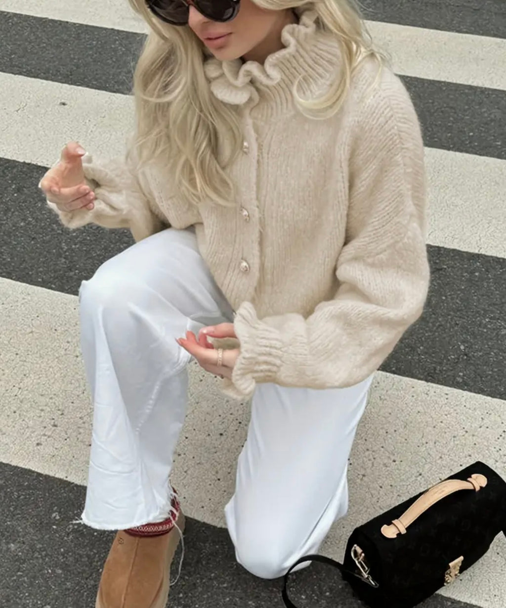 Cardigan beige