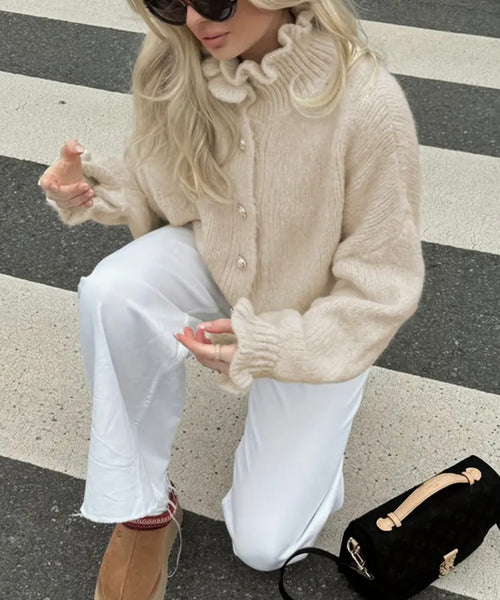 Cardigan beige