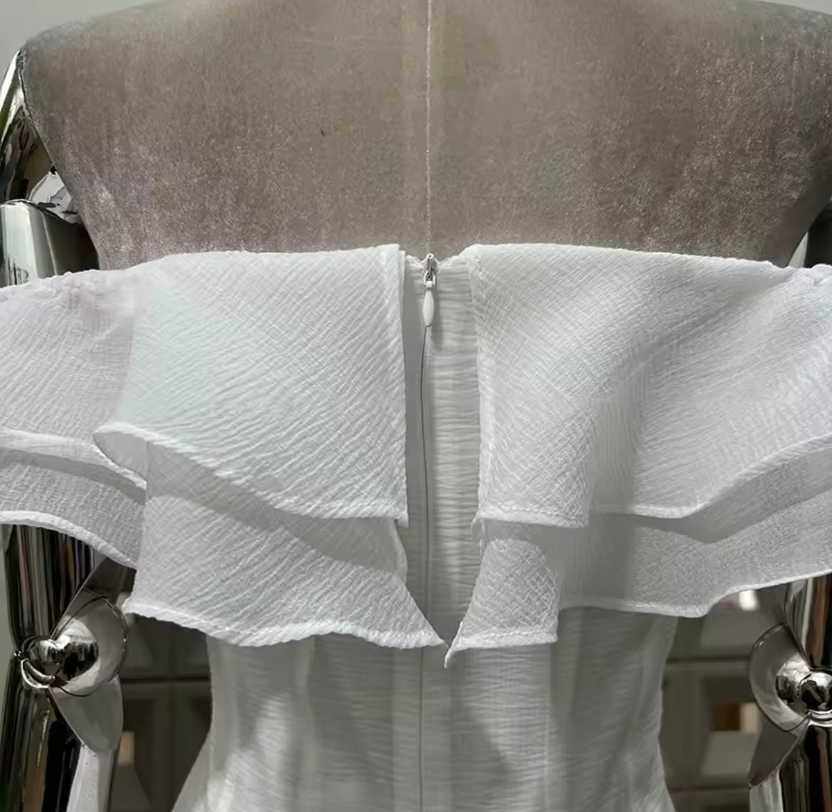 Robe à volant